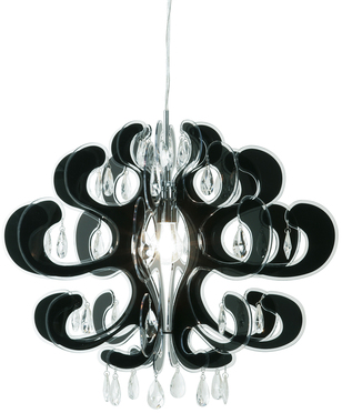 How about this black phantom hanging lamp?